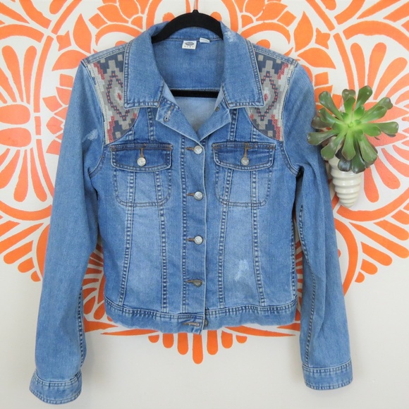 Roxy Jackets & Blazers - Roxy South Western Style Denim Jacket M